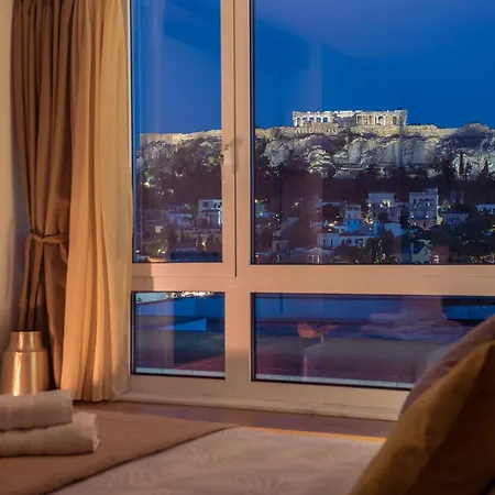 Spectacular Acropolis View In Monastiraki Apartment Athens