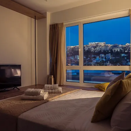 Spectacular Acropolis View In Monastiraki Apartment